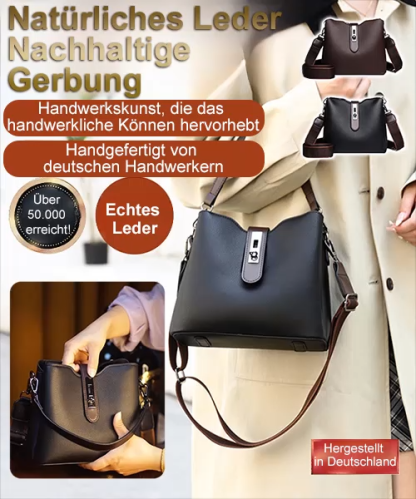 Retro große Kapazität Eimer Umhängetasche