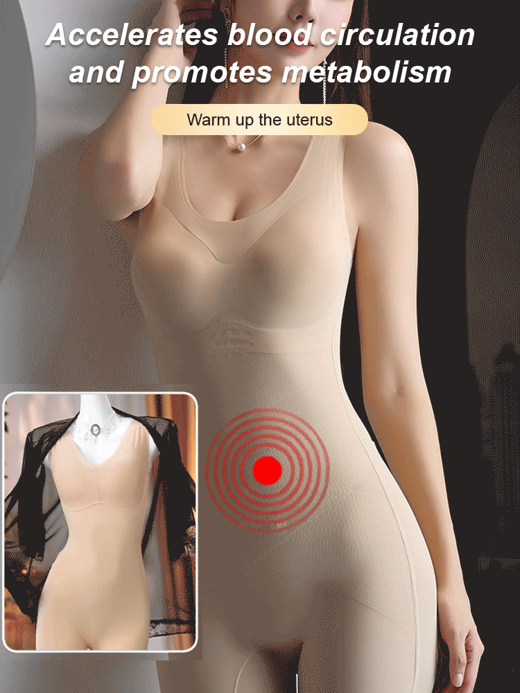 JC-【连体后脱】自带文胸塑身衣