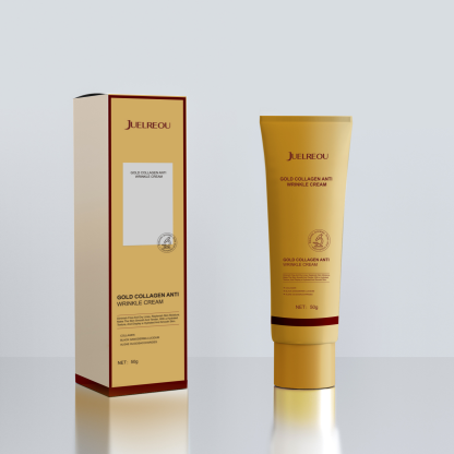 Goldene Kollagen-Anti-Falten-Creme