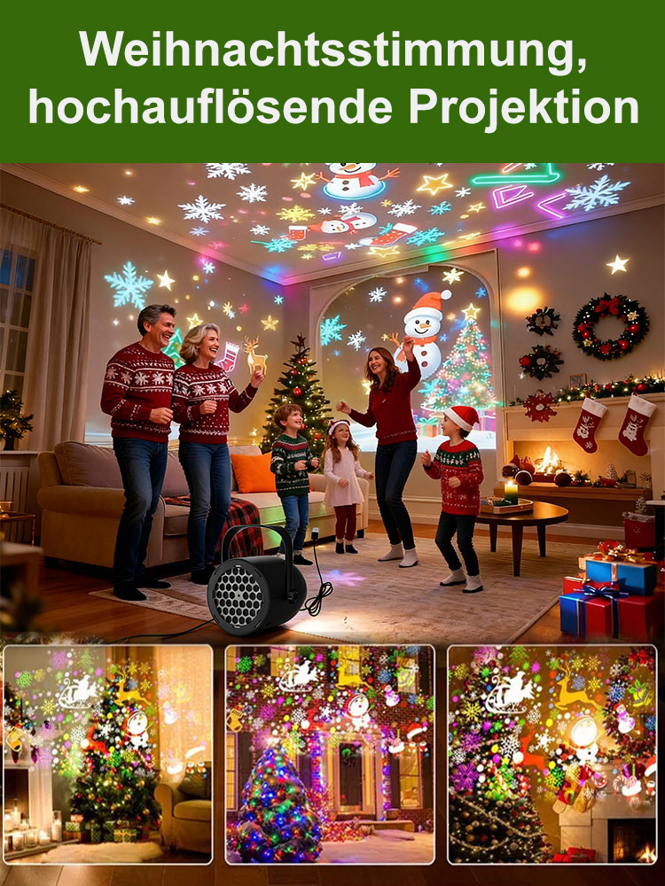 Weihnachtsprojektionslampe