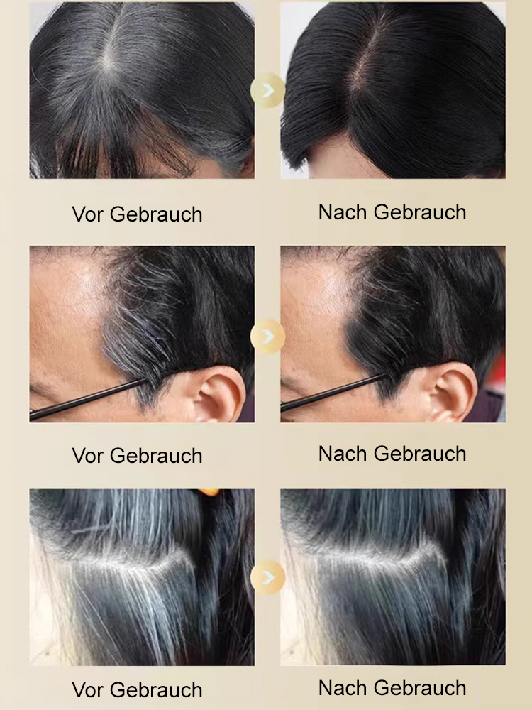 Wasser- und schweißbeständiges Haarfärbemittel zur Abdeckung grauer Haare