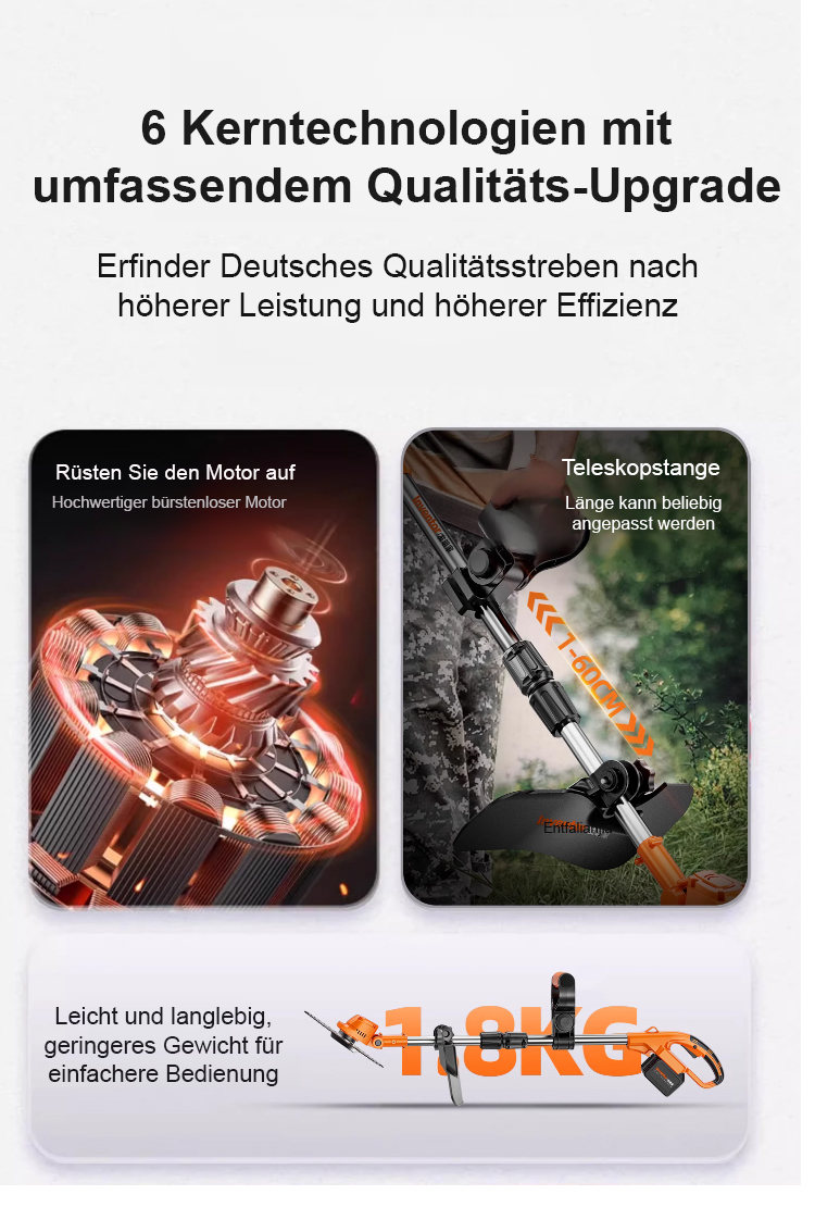 Leichter und tragbarer Unkrautvernichter für Zuhause