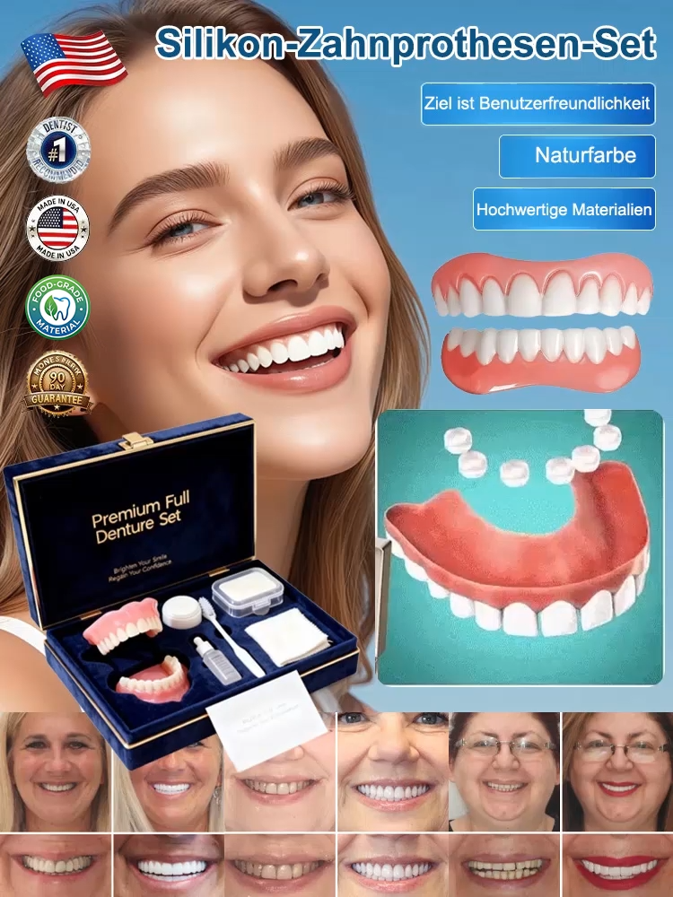 Complete denture kit recommended by dentists. Only 100 sets left.