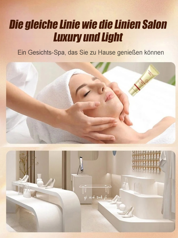 Goldene Kollagen-Anti-Falten-Creme