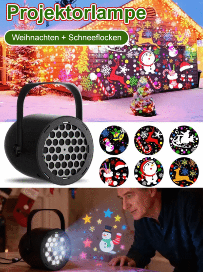 Weihnachtsprojektionslampe