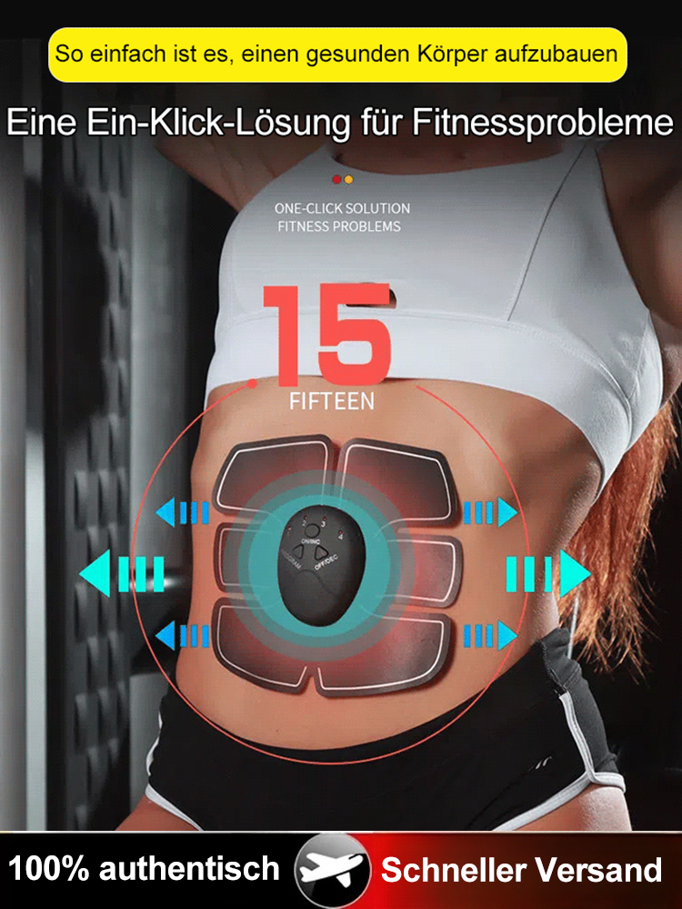 Intelligentes Puls-Massagegerät. Muskelentspannung, Fettabbau und Muskelaufbau in einem