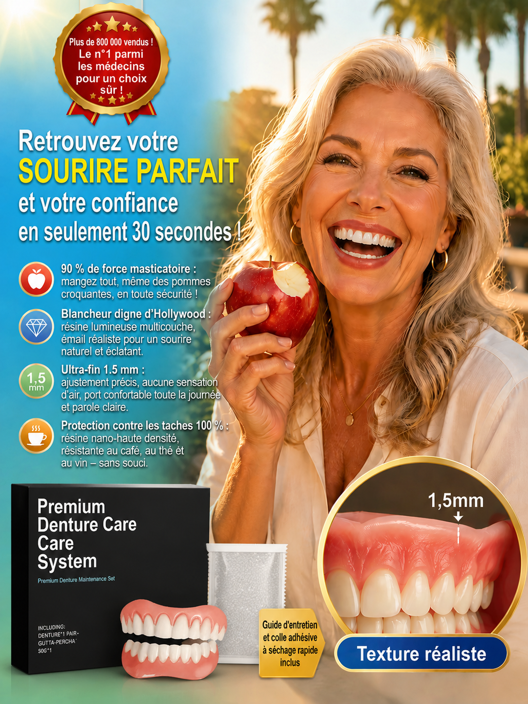 Le sourire parfait – sans passer par le dentiste ! 