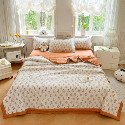 Bubble Cotton Summer Comforter