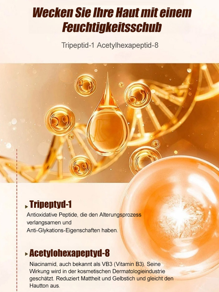 Goldene Kollagen-Anti-Falten-Creme