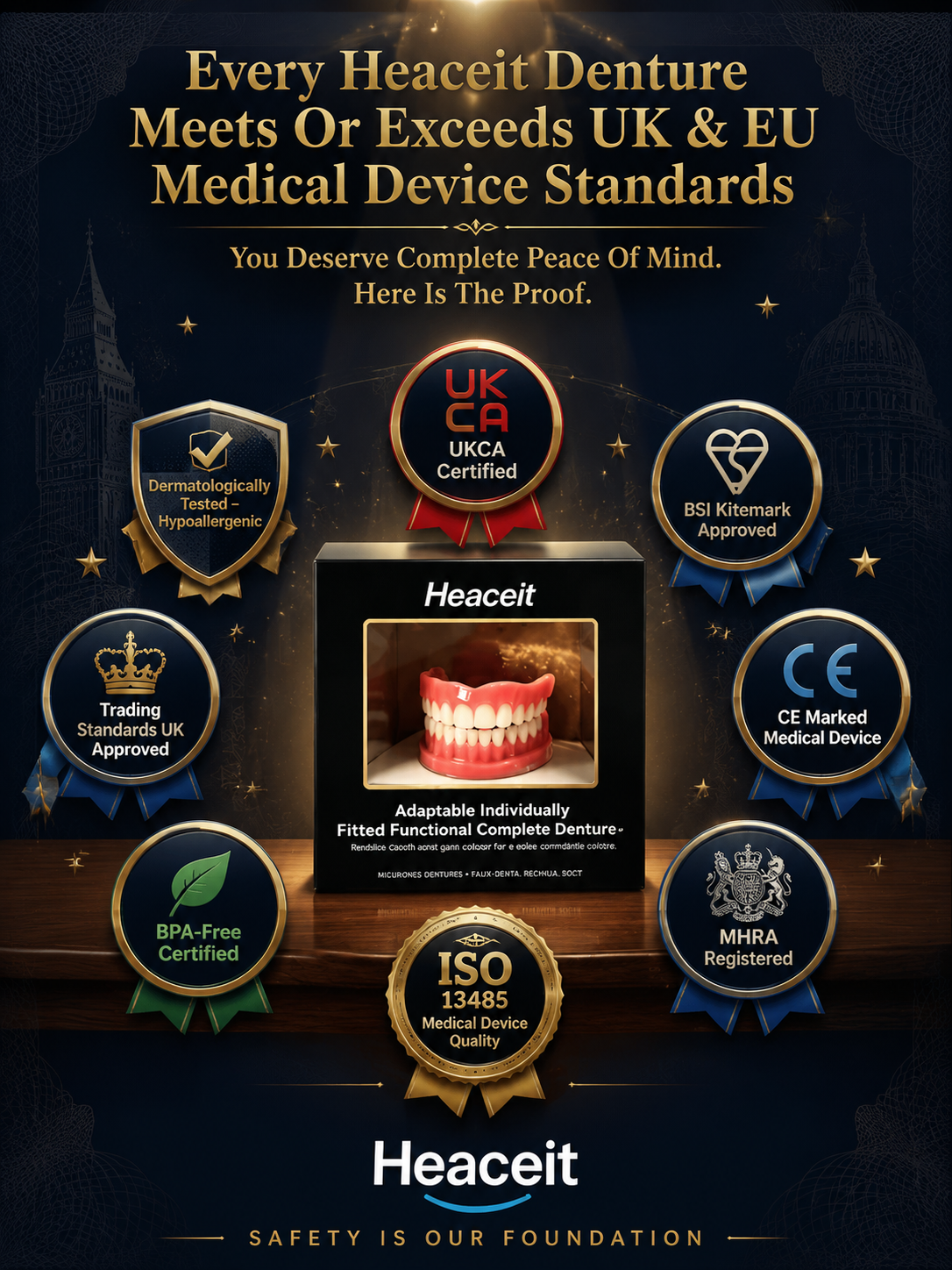 Revolutionary DIY Dentures: Medical Grade Silicone for Secure, Adhesive-Free Comfort