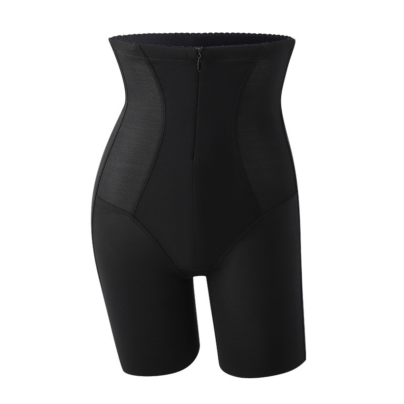 Schwarze Bandage zur Bauchkontrolle, Gesäßstraffung und Körperformung