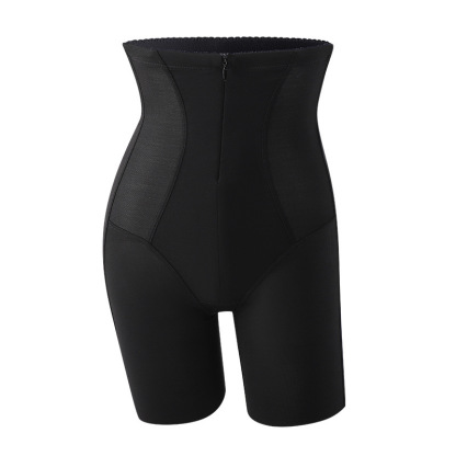 Schwarze Bandage zur Bauchkontrolle, Gesäßstraffung und Körperformung