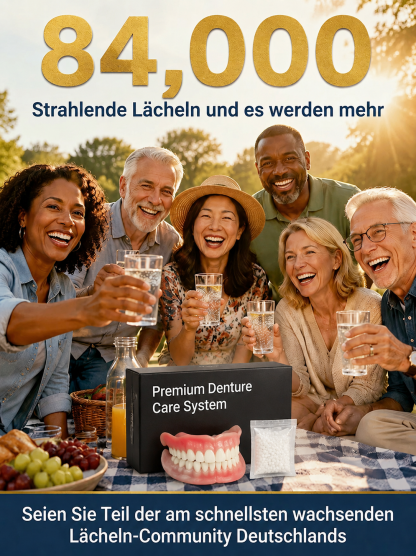 Deutschlands erstes Set zur sofortigen Zahn-Verschönerung!
