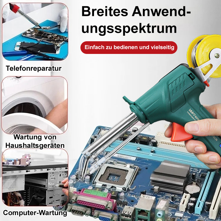【👍👍👍Multifunktionale elektrische Lötpistole】3 Sekunden Schneiden, 2 Sekunden Reparatur