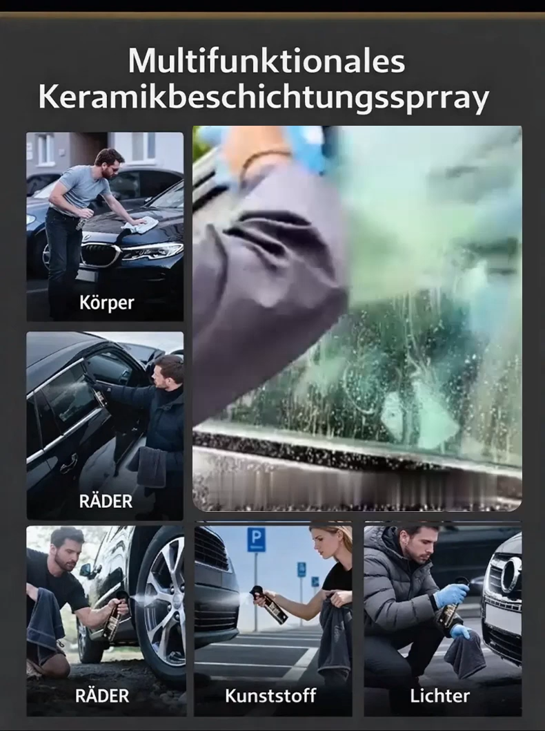 Ultimatives Keramik-Glanzbeschichtungsspray für Fahrzeuge