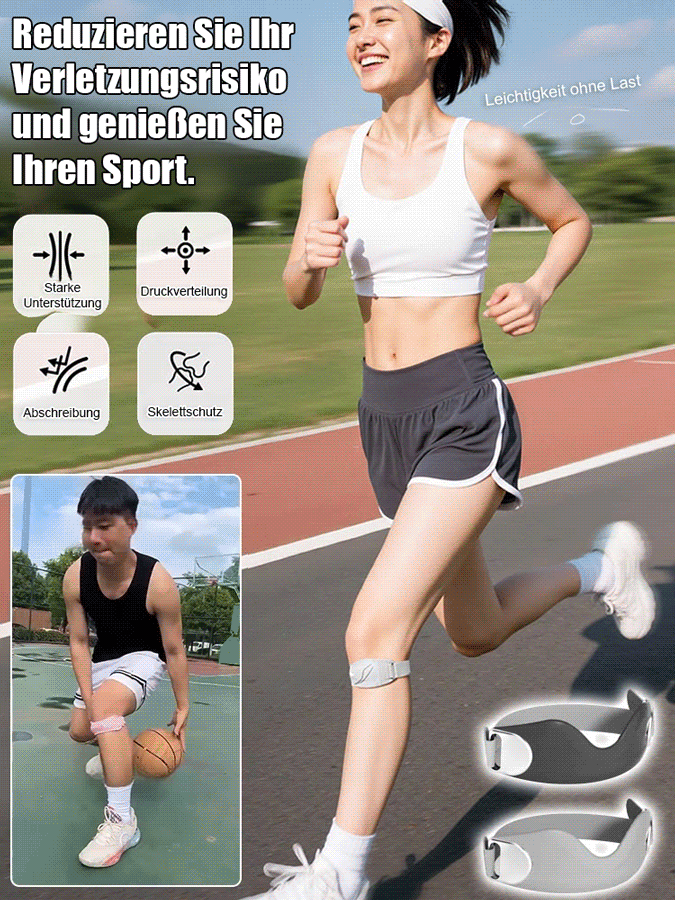 Professionelle Kniescheibenbandage Stoßdämpfend Atmungsaktive Schutzausrüstung