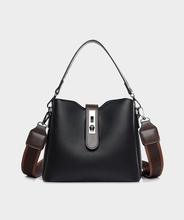 Retro große Kapazität Eimer Umhängetasche