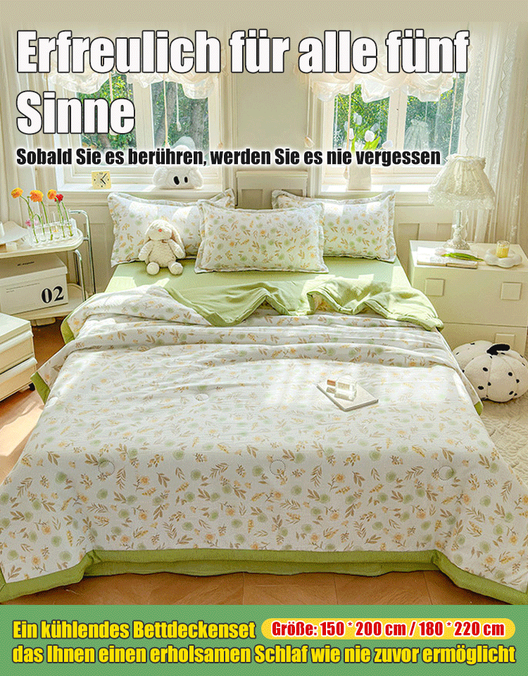 Bubble Cotton Summer Comforter