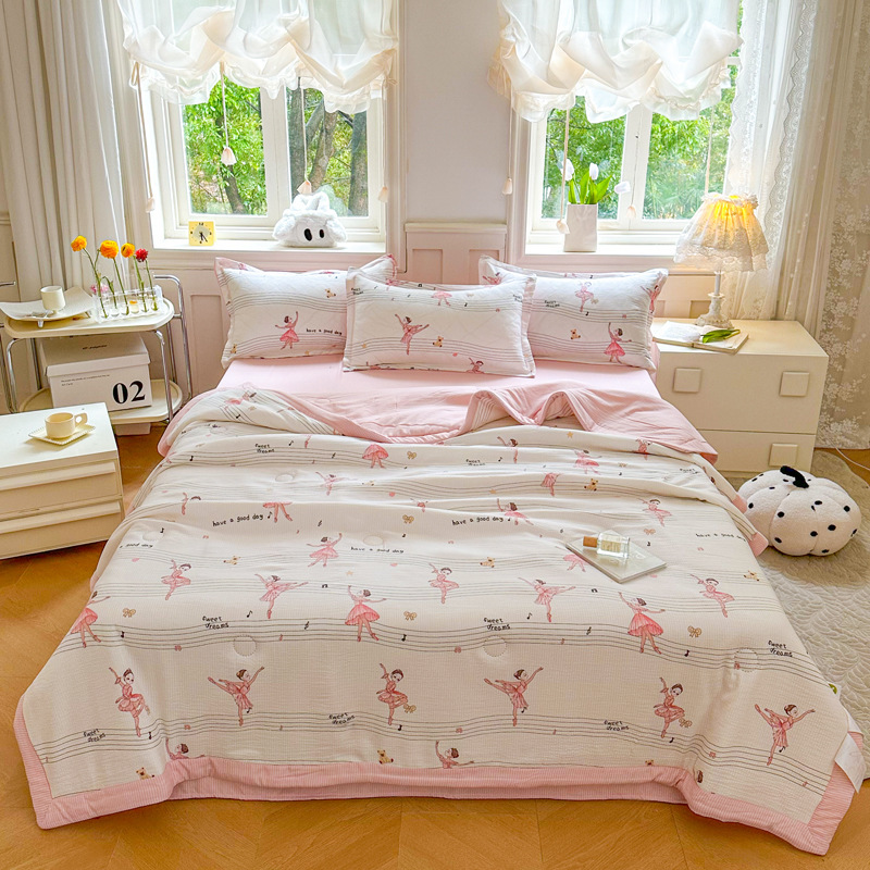 Bubble Cotton Summer Comforter