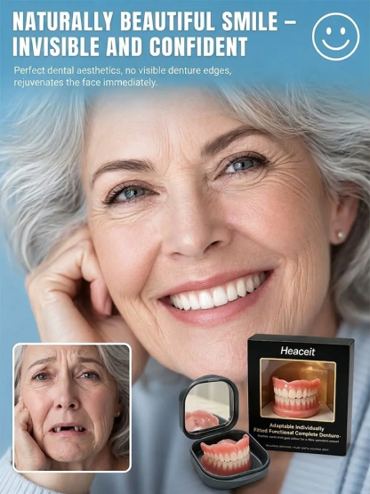 Revolutionary DIY Dentures: Medical Grade Silicone for Secure, Adhesive-Free Comfort