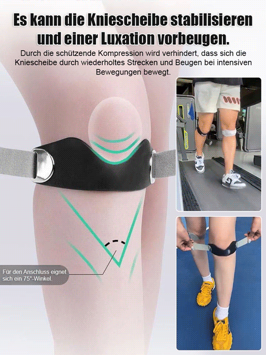 Professionelle Kniescheibenbandage Stoßdämpfend Atmungsaktive Schutzausrüstung