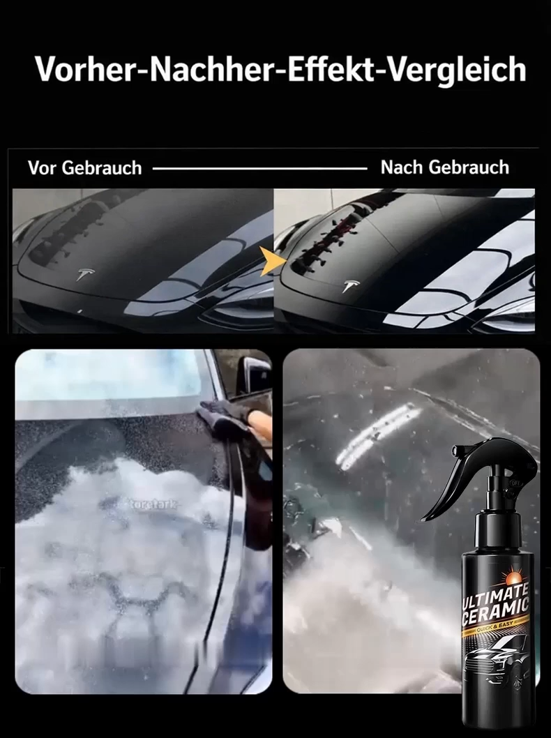 Ultimatives Keramik-Glanzbeschichtungsspray für Fahrzeuge