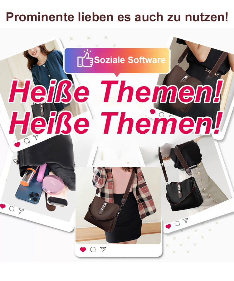 Retro große Kapazität Eimer Umhängetasche