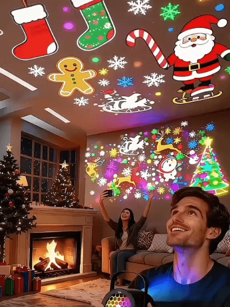 Weihnachtsprojektionslampe