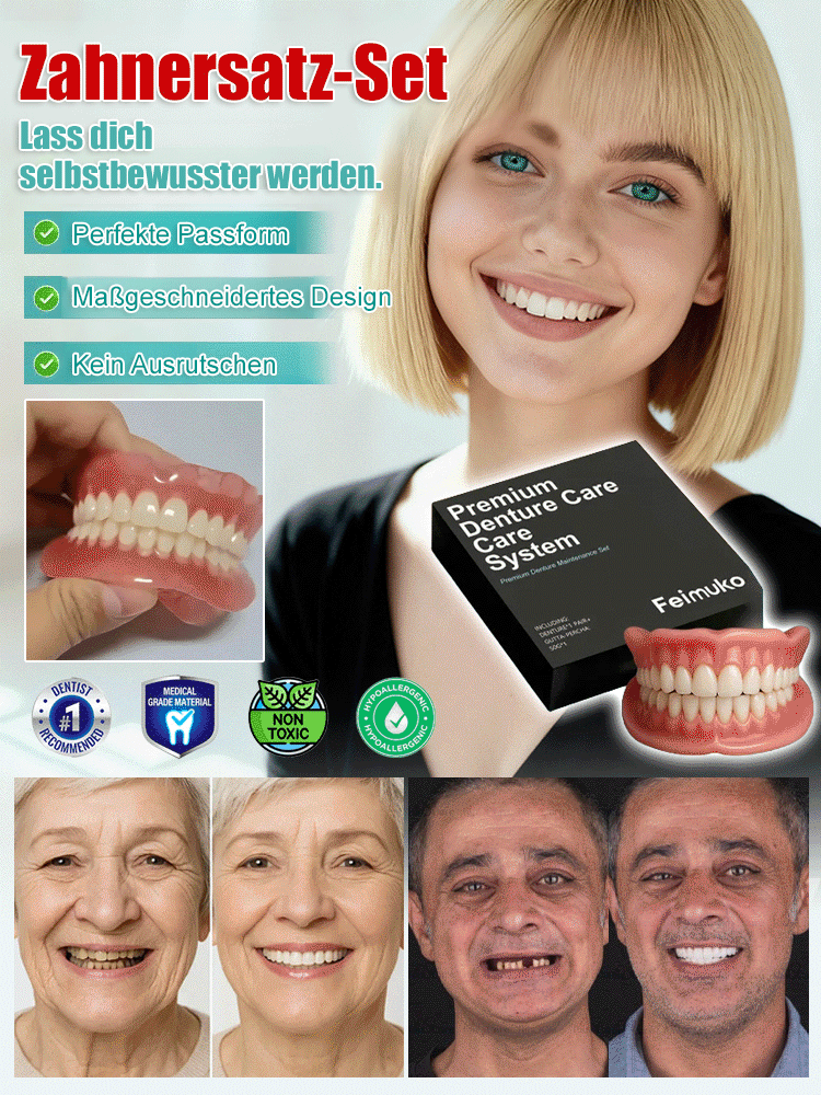 Deutschlands erstes Set zur sofortigen Zahn-Verschönerung!