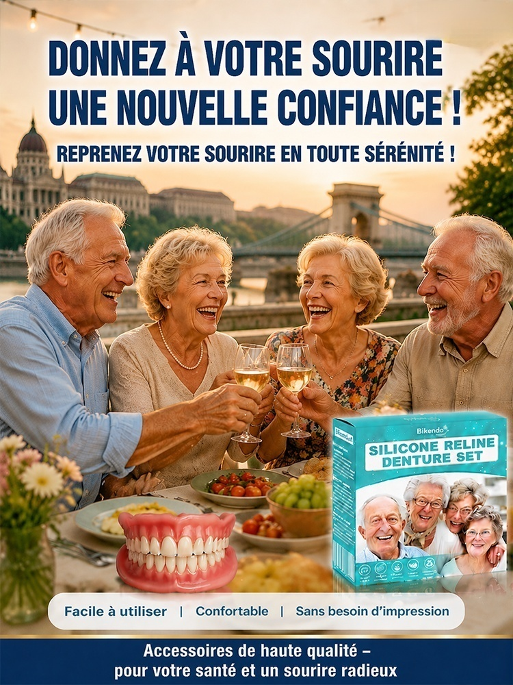 Nouvel ensemble complet de gouttières dentaires supérieur et inférieur SL-DIYcos