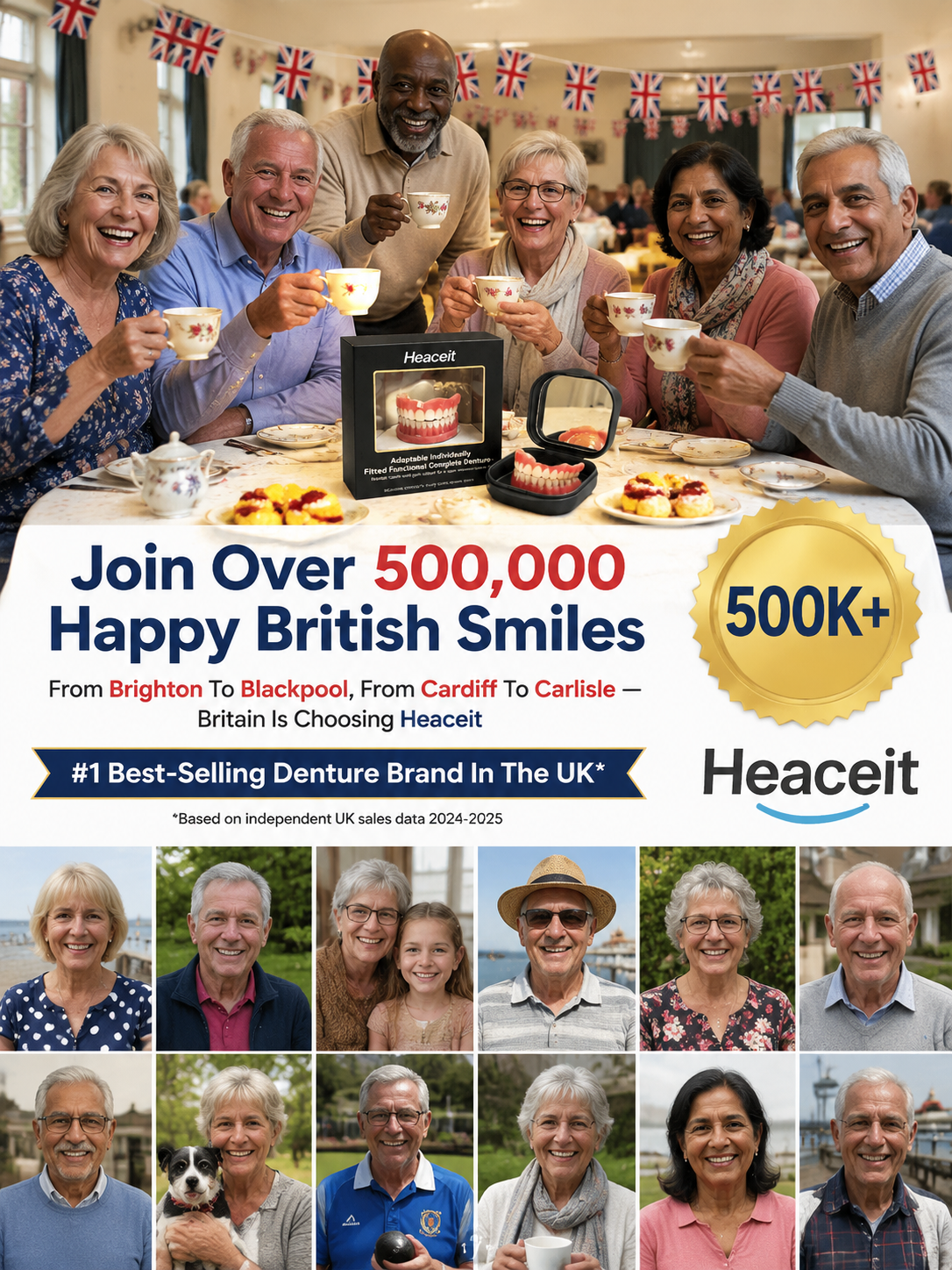 Revolutionary DIY Dentures: Medical Grade Silicone for Secure, Adhesive-Free Comfort