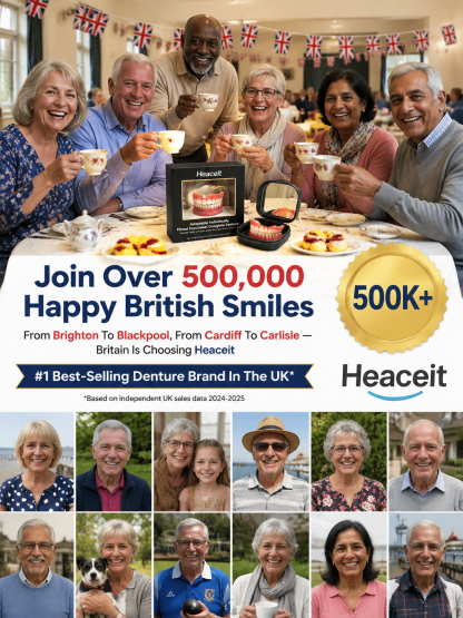 Revolutionary DIY Dentures: Medical Grade Silicone for Secure, Adhesive-Free Comfort