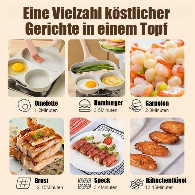 Poröse Antihaft-Pfanne