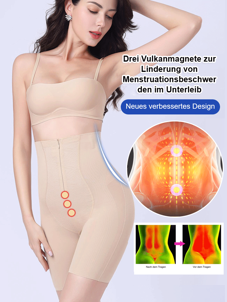 Schwarze Bandage zur Bauchkontrolle, Gesäßstraffung und Körperformung