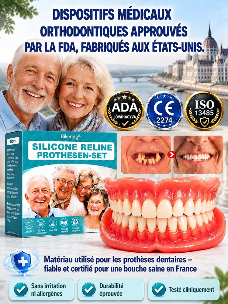 Nouvel ensemble complet de gouttières dentaires supérieur et inférieur SL-DIYcos