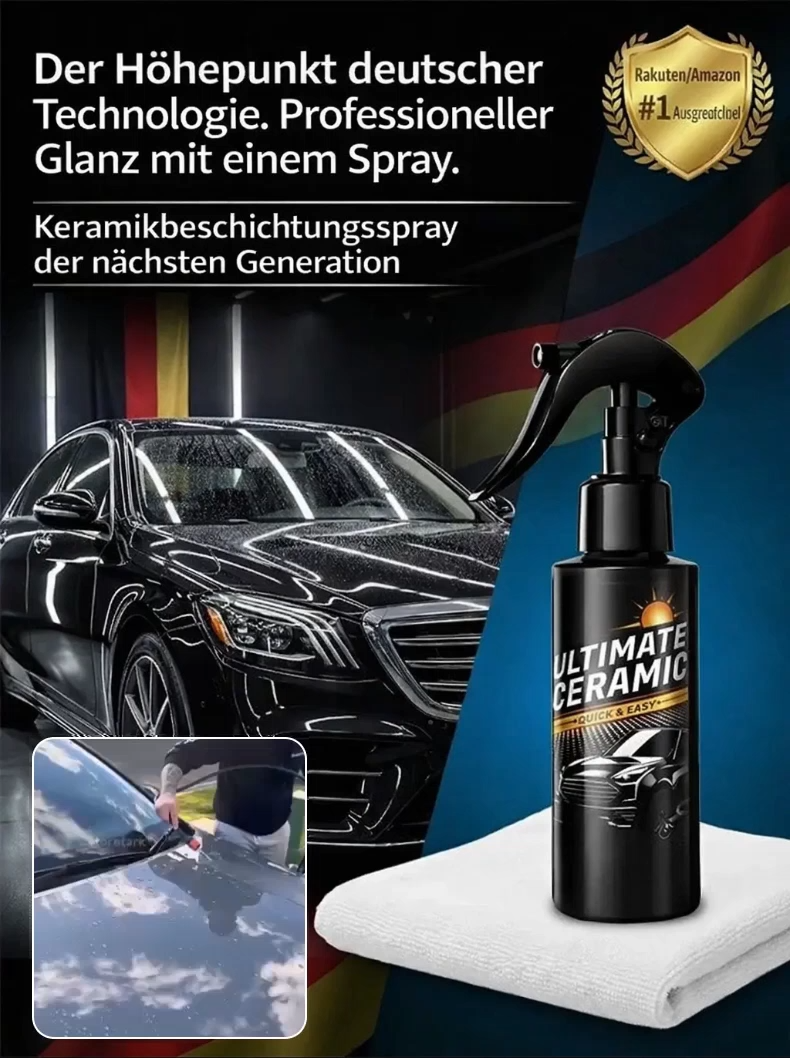 Ultimatives Keramik-Glanzbeschichtungsspray für Fahrzeuge