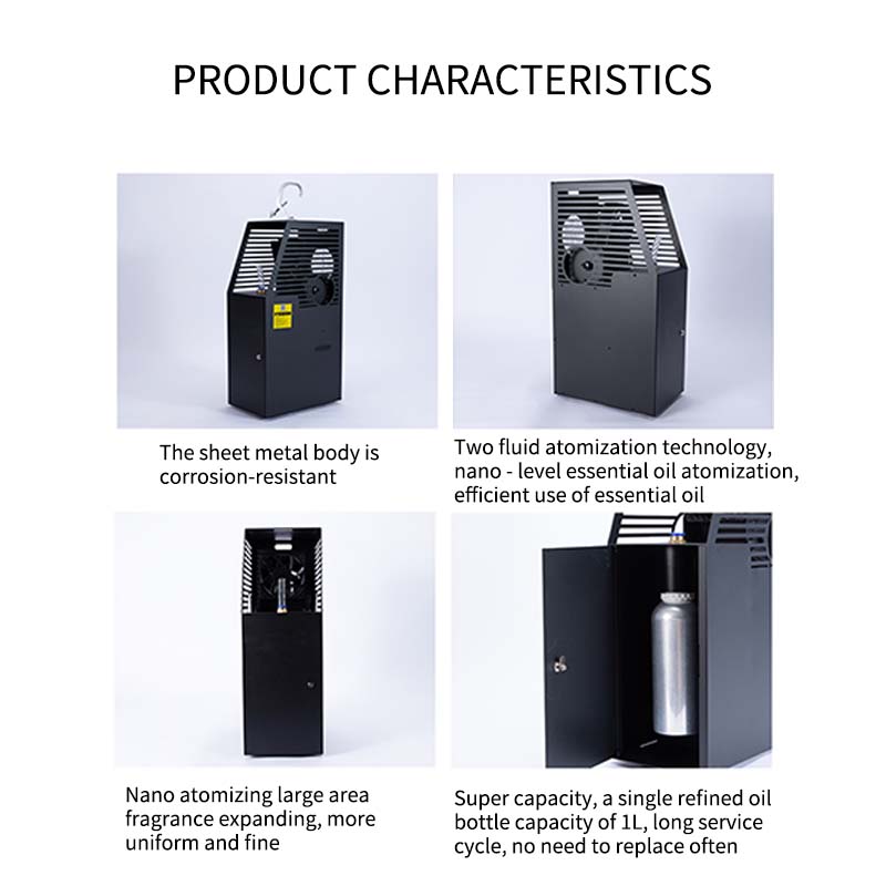 Large Bar Aroma Diffuser Automatic Scent Big Fragrance Spray Cool Mist Air Humidifier Waterless Scent Diffuser