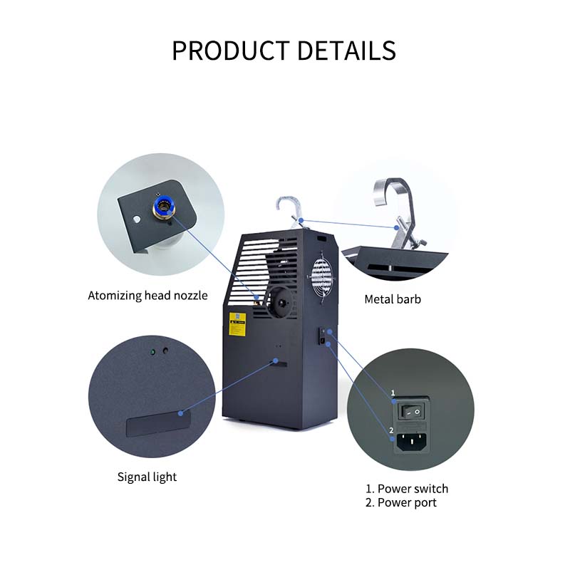 Large Bar Aroma Diffuser Automatic Scent Big Fragrance Spray Cool Mist Air Humidifier Waterless Scent Diffuser