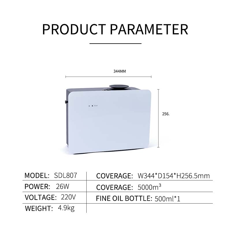 Super BIG Fragrance Aroma Diffuser Coverage 5000 CBM Smart Connectable Air Conditioner Perfume Nebulizing Atomizer Humidifier