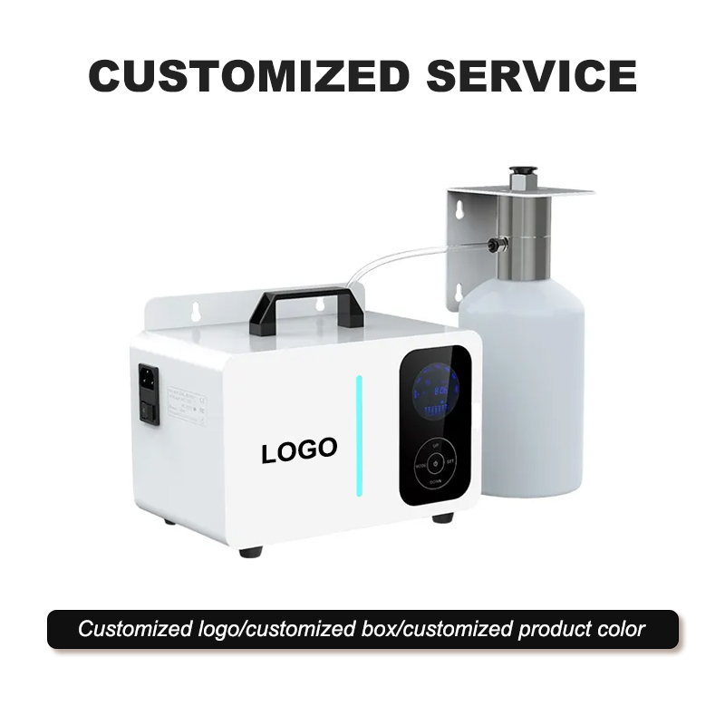 Hot-sale Metal 2000ML Large Area Smart Aromatherapy Diffusers bluetooth Contrlos Commercial Hvac Diffuser Machine for Scent