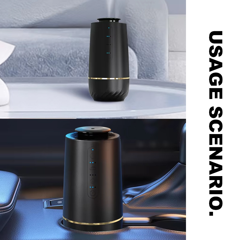 Wholesale Mini 10ML USB Car Aroma Diffuser Plastic Smart Waterless Electric Plastic Essential Oil Diffuser for Car