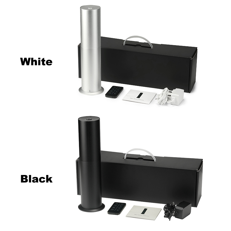 High Quality Metal 120ML Home Essential Oil Diffuser Waterless Remote Control Desktop Tower Aroma Diffuser for Home