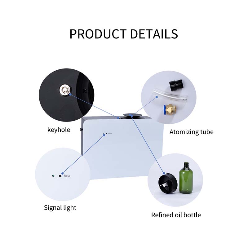 Super BIG Fragrance Aroma Diffuser Coverage 5000 CBM Smart Connectable Air Conditioner Perfume Nebulizing Atomizer Humidifier