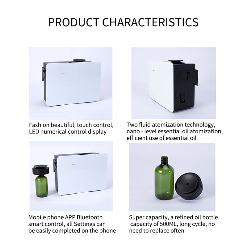 Super BIG Fragrance Aroma Diffuser Coverage 5000 CBM Smart Connectable Air Conditioner Perfume Nebulizing Atomizer Humidifier