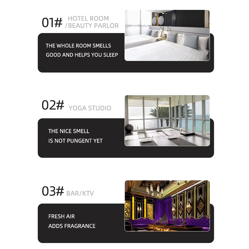 Wholesale Hotel Floor Standing Fragrance Oil Diffuser Large Area Waterless Scent Diffuser Machine with bluetooth Contrlos