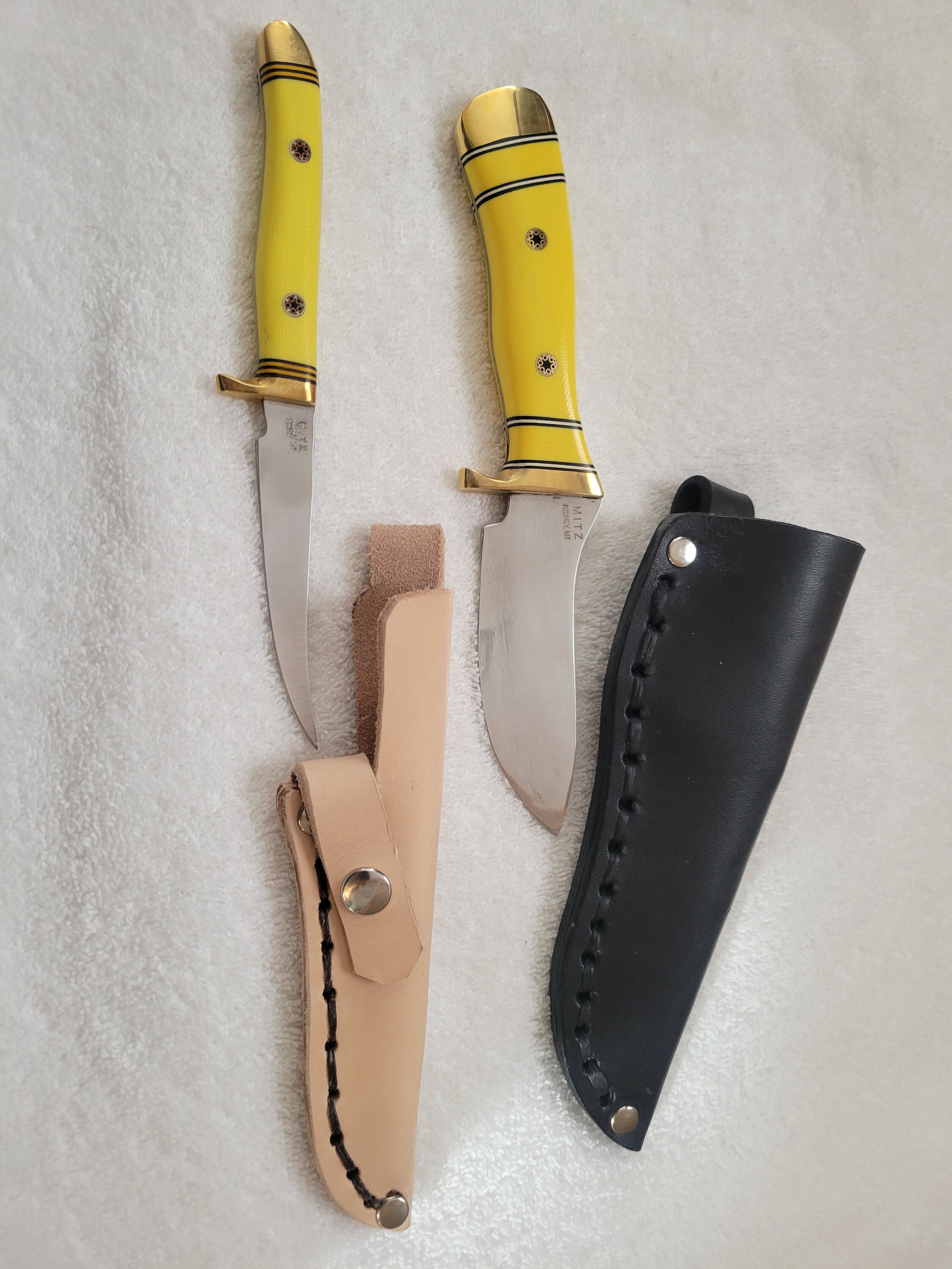 Handmade Hunting and fishing knife set