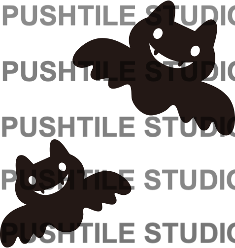 Push Tile Game 2 Player Set（ Sanrio Halloween Edition ）65 Tiles