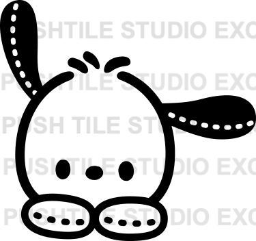 Push Tile Game 2 Player Set ( Sanrio Doll Collection ) 65 Tiles