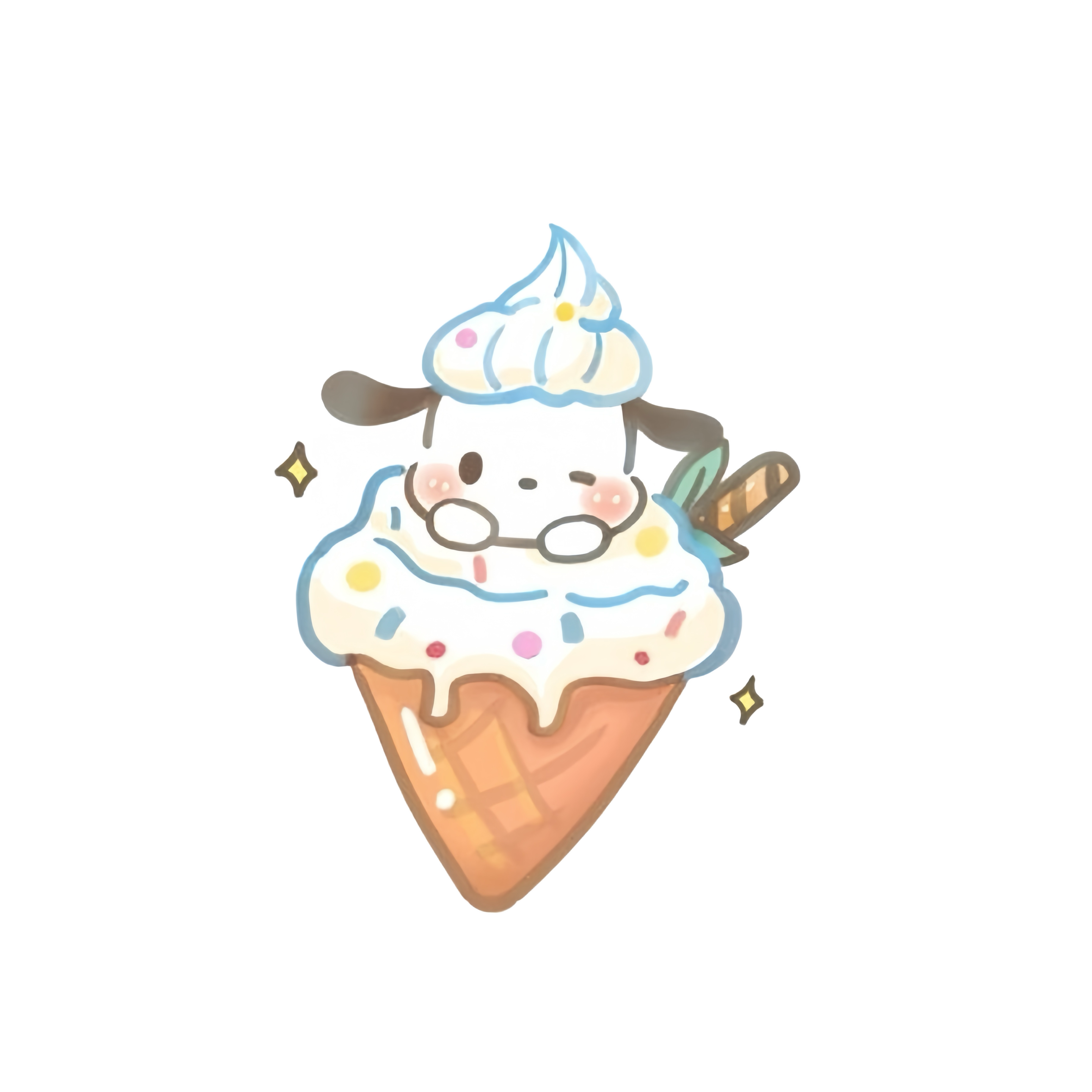 Push Tile Mahjong Tile Game 49 tiles Light Purple ( Sanrio Dessert Collection ) tiktok new viral trending rummy dominos