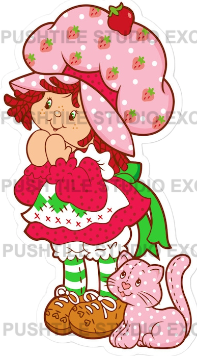 Push Tile Game 2 Player Set ( Strawberry Shorcake ) 65 Tiles